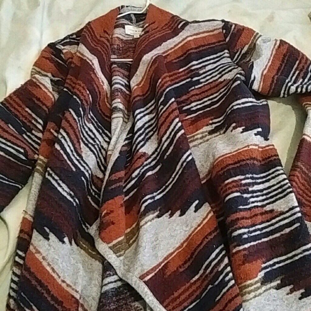 Lucky Brand large wrap sweater
